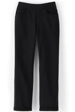 Online Soft Surroundings The Ultimate Denim Pull-On Crop White