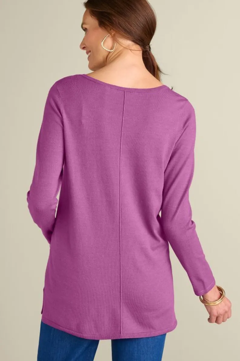 Fashion Soft Surroundings Tiana Sweater Tunic