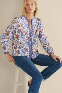 Best Soft Surroundings Tracy Top ChambrayCalico