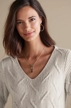 Hot Soft Surroundings Trina Chenille Sweater