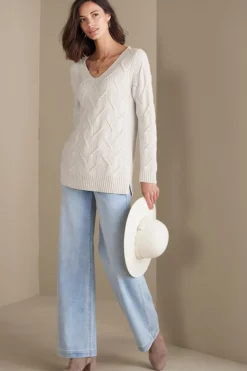 Hot Soft Surroundings Trina Chenille Sweater