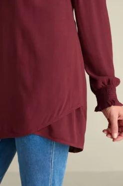 Best Soft Surroundings Trista Tunic Cabernet