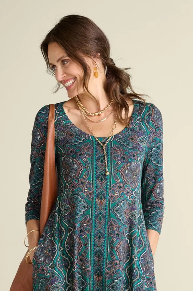 Discount Soft Surroundings Triveni Necklace Set Gold