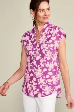 Outlet Soft Surroundings Twilight Luau Printed Tunic