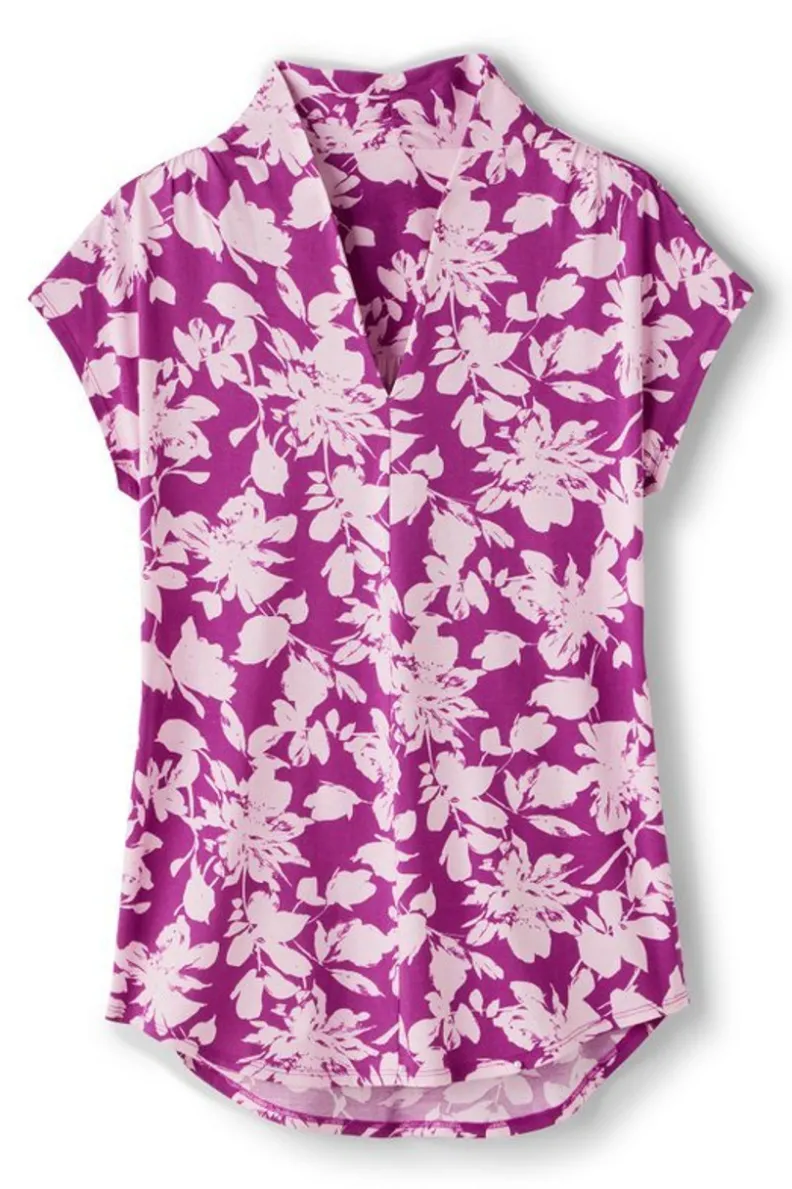 Outlet Soft Surroundings Twilight Luau Printed Tunic