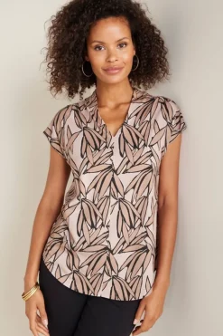 Outlet Soft Surroundings Twilight Luau Printed Tunic