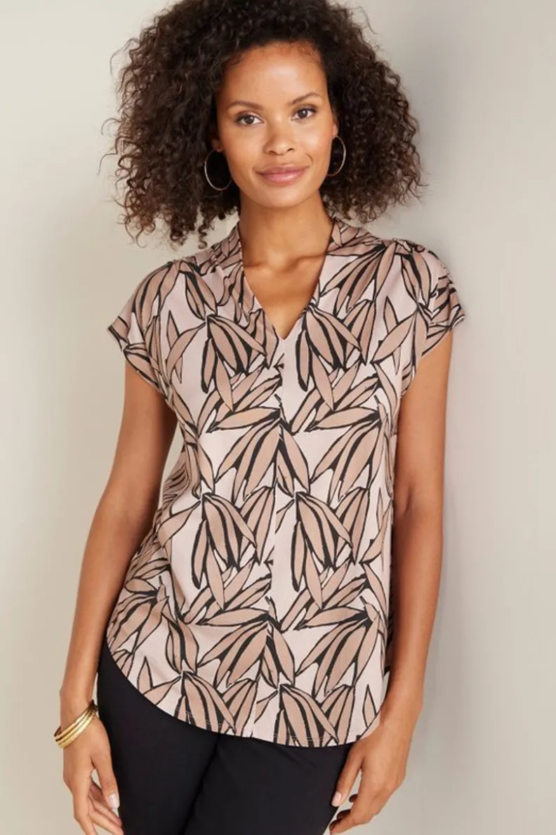 Outlet Soft Surroundings Twilight Luau Printed Tunic