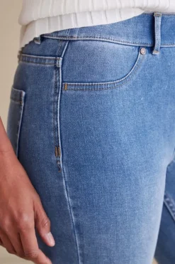 Online Soft Surroundings Ultimate Denim Pull-On Bootcut Jeans