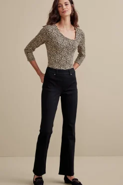 Online Soft Surroundings Ultimate Denim Pull-On Bootcut Jeans