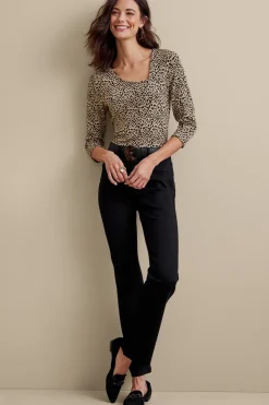 Online Soft Surroundings Ultimate Denim Pull-On Bootcut Jeans