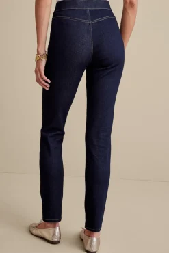 Discount Soft Surroundings Ultimate Denim Pull-On Slim Leg Jeans