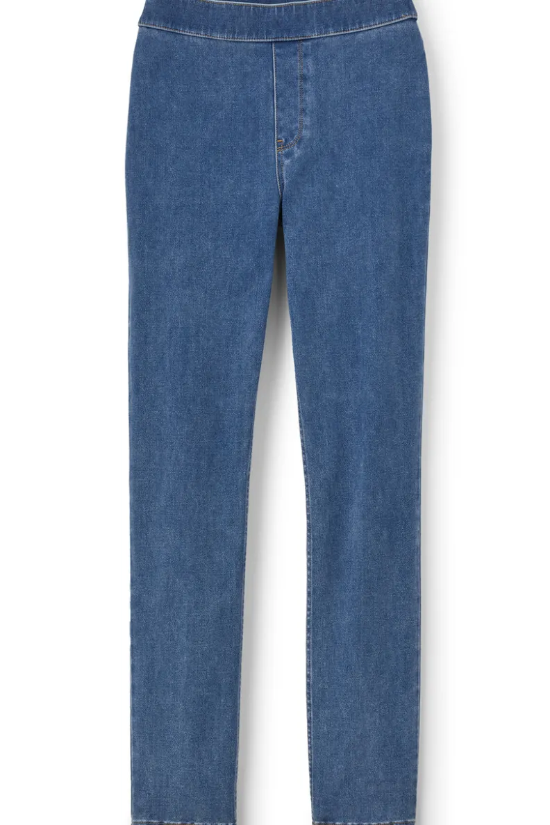 Discount Soft Surroundings Ultimate Denim Pull-On Slim Leg Jeans