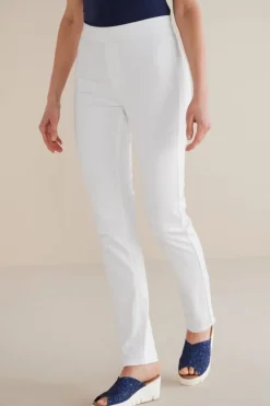 Discount Soft Surroundings Ultimate Denim Pull-On Slim Leg Jeans