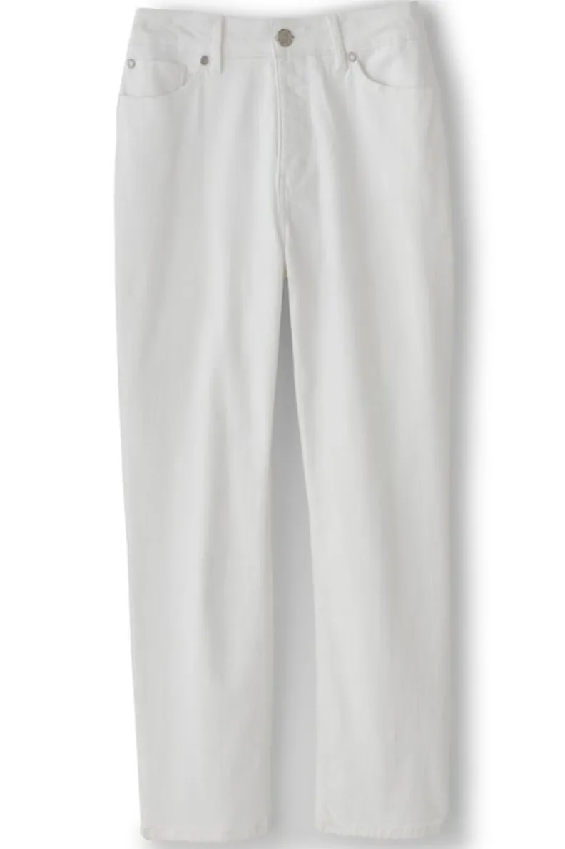 Sale Soft Surroundings Ultimate Denim Slim Leg Crop Jeans