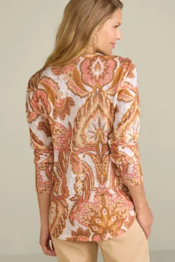 Clearance Soft Surroundings Valentina Zip Sweater