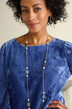 Outlet Soft Surroundings Vanetta Velvet Top