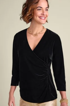 Best Soft Surroundings Velvet Alyssa Knit Top