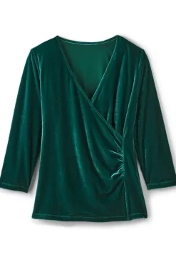 Best Soft Surroundings Velvet Alyssa Knit Top