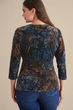 Best Soft Surroundings Velvet Alyssa Knit Top