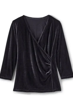 Best Soft Surroundings Velvet Alyssa Knit Top