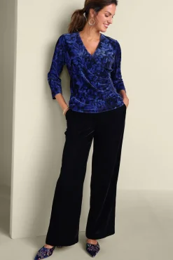 Best Soft Surroundings Velvet Alyssa Knit Top