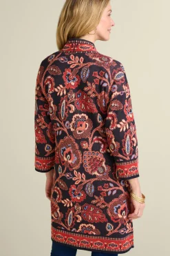 Discount Soft Surroundings Vitrine Jacquard Cardigan FallGarden