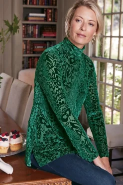 New Soft Surroundings Walden Velvet Turtleneck