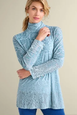 New Soft Surroundings Walden Velvet Turtleneck