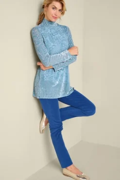 New Soft Surroundings Walden Velvet Turtleneck