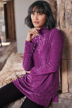 New Soft Surroundings Walden Velvet Turtleneck