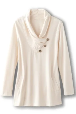 Outlet Soft Surroundings Westminster Tunic Sweatshirt