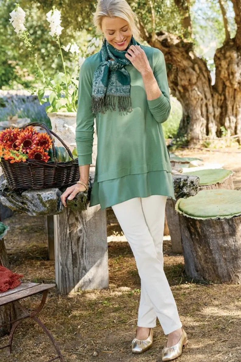 Online Soft Surroundings Willa Layered Tunic