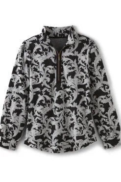 Fashion Soft Surroundings Winona Pullover NeutralScroll