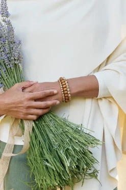 Best Soft Surroundings Wren Stretch Bracelet Set Brown/Gold