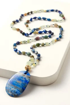 Best Soft Surroundings Yarra Pendant Necklace Lapis