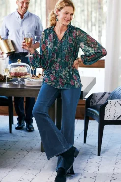 Best Soft Surroundings Yvonne Shimmer Top EvalynnGarden