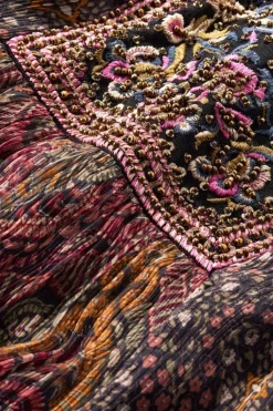 New Soft Surroundings Zellige Maxi Dress TuscanMedallion